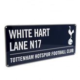 Tottenham plaat blauw 40 x 18 cm
